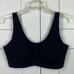 Knix LARGE L+ pull Over Comfort Bra Wireless Black